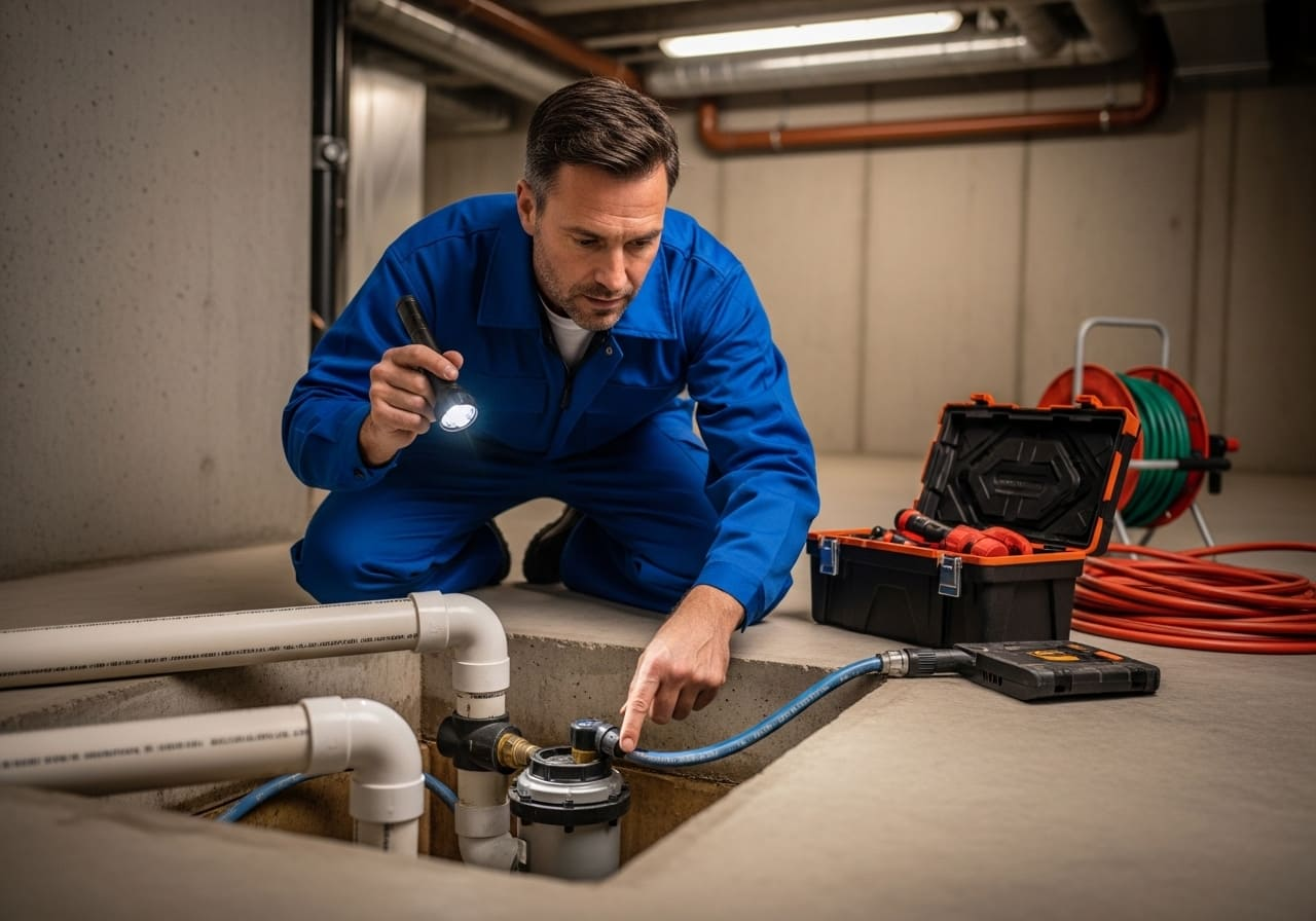 Sump Pump Installation & Repair in Bedford