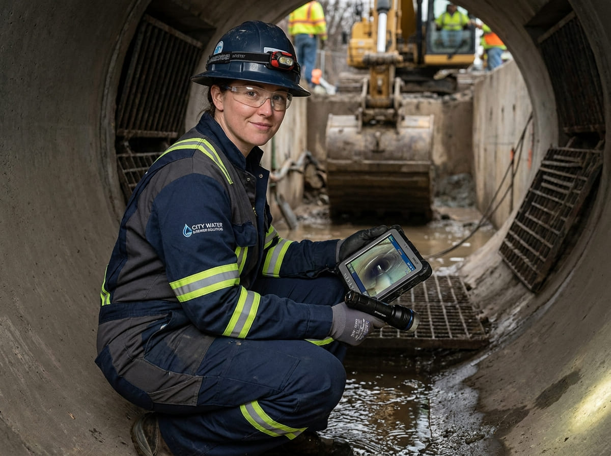 Sewer Line Inspection & Replacement in Bedford